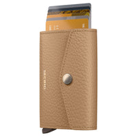 Secrid Envelope Pebble - Portefeuille 8 cartes 10,2 cm (cappuccino)