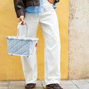 reisenthel carrybag xs - Mini-Einkaufskorb (5 l) 21 cm (rhombus denim) - Ansicht 8