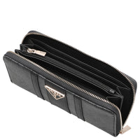 Guess Laurel II - Portefeuille 12 cartes 20 cm (coal Logo)