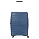 Travelite Mooby - 4-Rollen-Trolley M 66 cm erw. (marine)