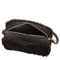 BOSS Women Sandy Crossbody SH - Sac bandoulière (dark brown)