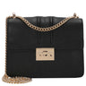 Seidenfelt Roros - Schultertasche 21 cm (black/gold)