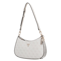 Guess Noelle II Top Zip - Sac bandoulière 28 cm (logo latte/marron)