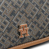 Tommy Hilfiger Monoplay Saddle Bag - Umhängetasche 23 cm (black mix)