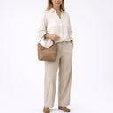 Furla Lara S Hobo - Schultertasche S (deserto) - Ansicht 7