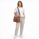 Mandarina Duck Hunter Umhängetasche 28 cm (pecan nut) - Ansicht 7