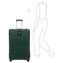 Brics Positano - 4 - Rollen - Trolley XL 82 cm erw. (emerald green) - Markenkoffer
