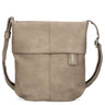 zwei Mademoiselle M45 - Schultertasche 22 cm (nubuk-cappuccino)