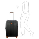 Brics Ferrara - 4-Rollen-Trolley M 67 cm erw. (black) - Ansicht 10