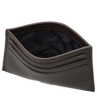 Lacoste FG - Étui à cartes de crédit cuir 6 cc 11 cm (coffee bean)