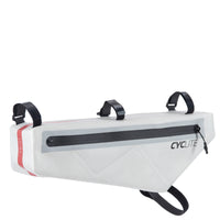 CYCLITE Frame Bag 2.8 - Sac de cadre (Bikepacking) 38 cm (gris clair)
