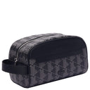 Lacoste The Blend - Kulturbeutel 22 cm (monogram noir gris) - Ansicht 3