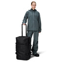 Rains Texel Checkin Bag W3 - Rollenreisetasche 64 cm (black) - Ansicht 4