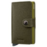 Secrid Crisple Miniwallet - Geldbörse RFID 6.5 cm (kelp)