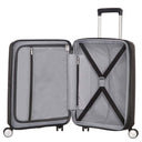 American Tourister Soundbox - 4-Rollen-Kabinentrolley 55 cm erw. (schwarz) - Ansicht 2