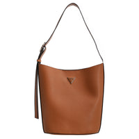 Guess Meridian II Bucket - Beuteltasche mit herausnehmbarer Pouch (cognac)