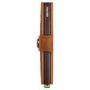 Secrid Miniwallet Emboss Lines - Kreditkartenetui 6cc 10.2 cm RFID (cognac+) - Ansicht 3