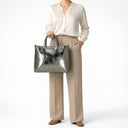 Joop Metallico Elea - Henkeltasche 35 cm (burnt olive) - Ansicht 7