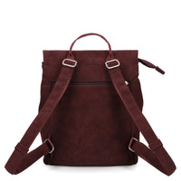 zwei Mademoiselle MR8 - Rucksack 29 cm (nubuk-bordeaux) - Ansicht 4
