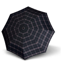 Knirps T.200 M Duomatic - Taschenschirm Regenschirm (check navy)