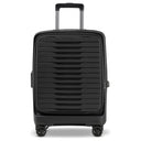 Stratic Novium ML - 4-Rollen-Kabinentrolley mit Vortasche 55 cm erw. (black)
