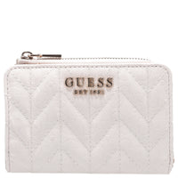 Guess Stacey SLG Zip - Portefeuille 2cc 12 cm (off white)
