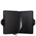 Secrid Twinwallet Emboss Lines - Kreditkartenetui 12cc 10.2 cm RFID (black+) - Ansicht 5