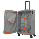 Travelite Umbria - 4-Rollen-Trolley-Set 3 tlg. erw. (smoky grey) - Ansicht 8
