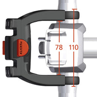 KLICKfix Lenker - Adapter E (für E-Bikes) (black) - Ansicht 3