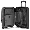 Stratic Novium ML - 4-Rollen-Kabinentrolley mit Vortasche 55 cm erw. (black) - Ansicht 6