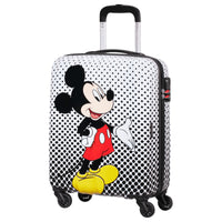 American Tourister Disney Alfatwist 2.0 - Trolley cabine 4 roulettes, taille S 55 cm (Mickey Mouse Polka Dot)