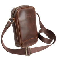Buckle & Seam Runner - Sac bandoulière 15 cm (marron)