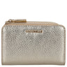 Coccinelle Metallic Soft - Geldbörse 6cc 13 cm (pale gold)