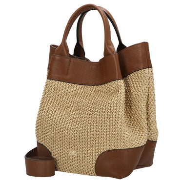 abro Essential Raffia - Sac cabas 35 cm (naturel-noisette)