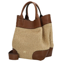 abro Essential Raffia - Sac cabas 35 cm (naturel-noisette)