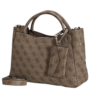 Guess Brenton - Shopper 27 cm (logo latte)
