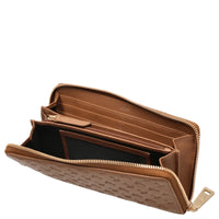 Joop Leggero Stampa Yura - Portefeuille 12 cartes 18,5 cm (cognac)