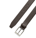 BOSS Barnabie - Ledergürtel mit Dornschließe 3.5 cm (dark brown, 90) - Markenkoffer