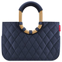 reisenthel loopshopper M / Shopper 40 cm (frame rhombus midnight gold)