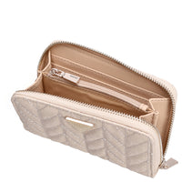 Guess Stacey SLG Medium Zip - Portefeuille 4cc 14 cm (light beige)
