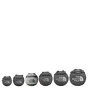 The North Face Base Camp Duffel M 71 - Reisetasche/Rucksack 64 cm (stone slab/granite grey) - Ansicht 4