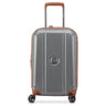 Delsey Paris Helium Ultimate - 4-Rollen-Kabinentrolley S 55 cm erw. (silber)