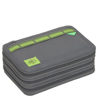 Lässig School Triple Pencil Case - Trousse (Unique Black)