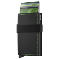 Secrid Bandwallet Matte - Porte-cartes 6cc 10,3 cm RFID (black-black)