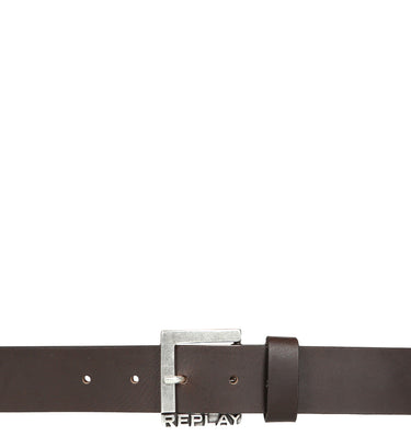 Replay Men's Accessoires 3.5 cm - Ceinture en cuir (marron cacao, 90)