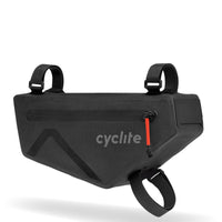 Cyclite Sacoche de cadre Small / 02 - Sacoche de cadre (Bikepacking) 24 cm (noir)