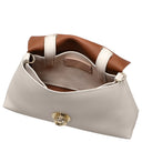 Coccinelle Nikla - Henkeltasche 26 cm (pearl/cognac) - Ansicht 6