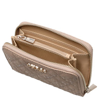 Guess Isemay SLG Medium Zip - Portefeuille (Couleur : pale mocha)