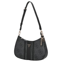 Guess Noelle ll Top Zip - Schultertasche 29 cm (coal logo) - Ansicht 2