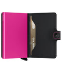 Secrid Matte Miniwallet - Geldbörse RFID 6.5 cm (black-fuchsia) - Ansicht 4